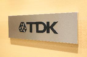 TDK signage and logo